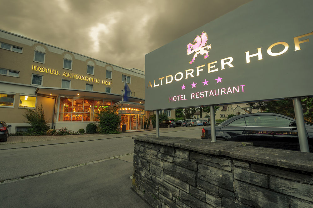Akzent Hotel Restaurant Altdorfer Hof 바인가르텐 외부 사진